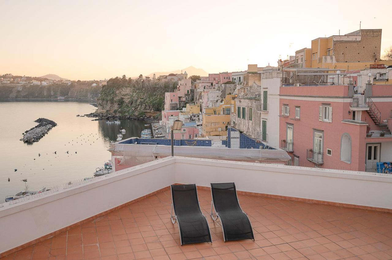 La Procidana House - Corricella Exlusive Terrace Villa Buitenkant foto